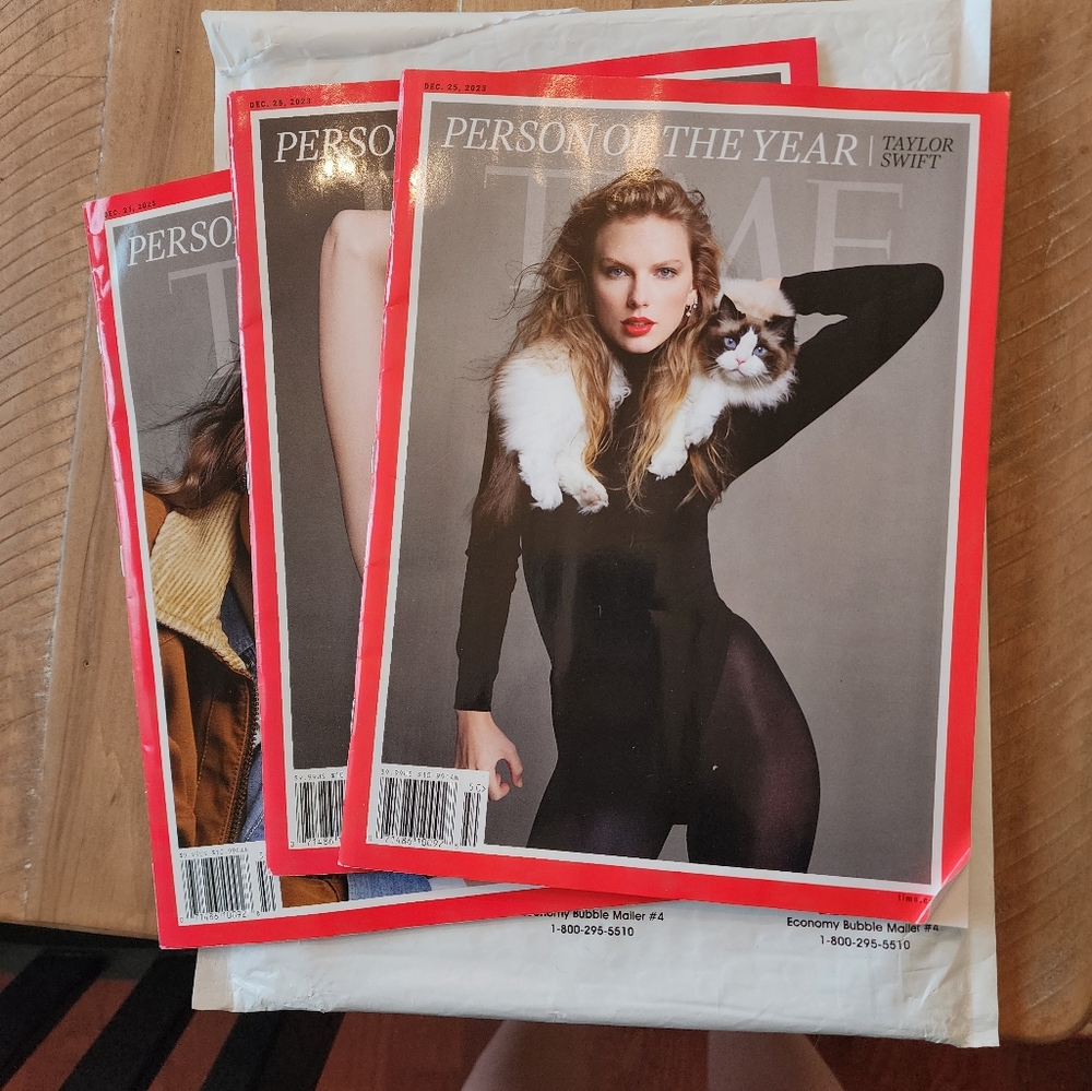 Taylor Swift Time Magazine Person of the Year 3 Cover Set